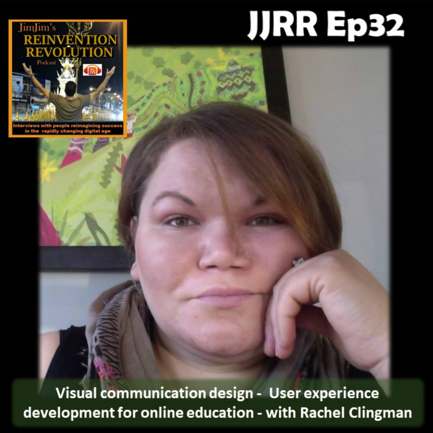 Read more about the article JJRR Ep32 Visual communication design – User experience development for online education – with Rachel Clingman