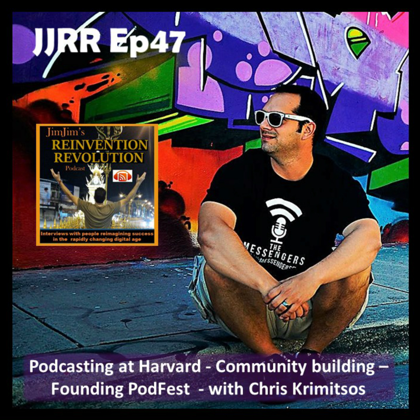 Read more about the article JJRR Ep47 Podcasting at Harvard – Community building – Founding PodFest – with Chris Krimitsos