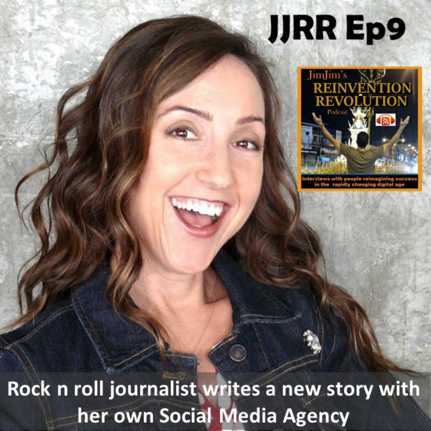Read more about the article JJRR Ep9 Rock n roll journalist writes  a new story with her own social media agency