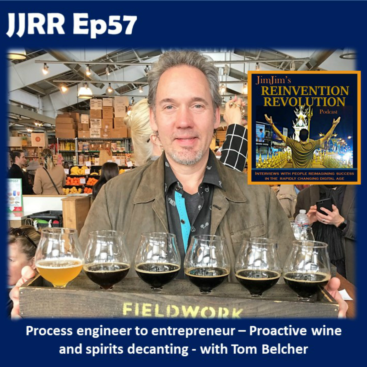 Read more about the article JJRR 57 Process engineer to Entrepreneur – Proactive wine and spirits decanting – with Tom Belcher