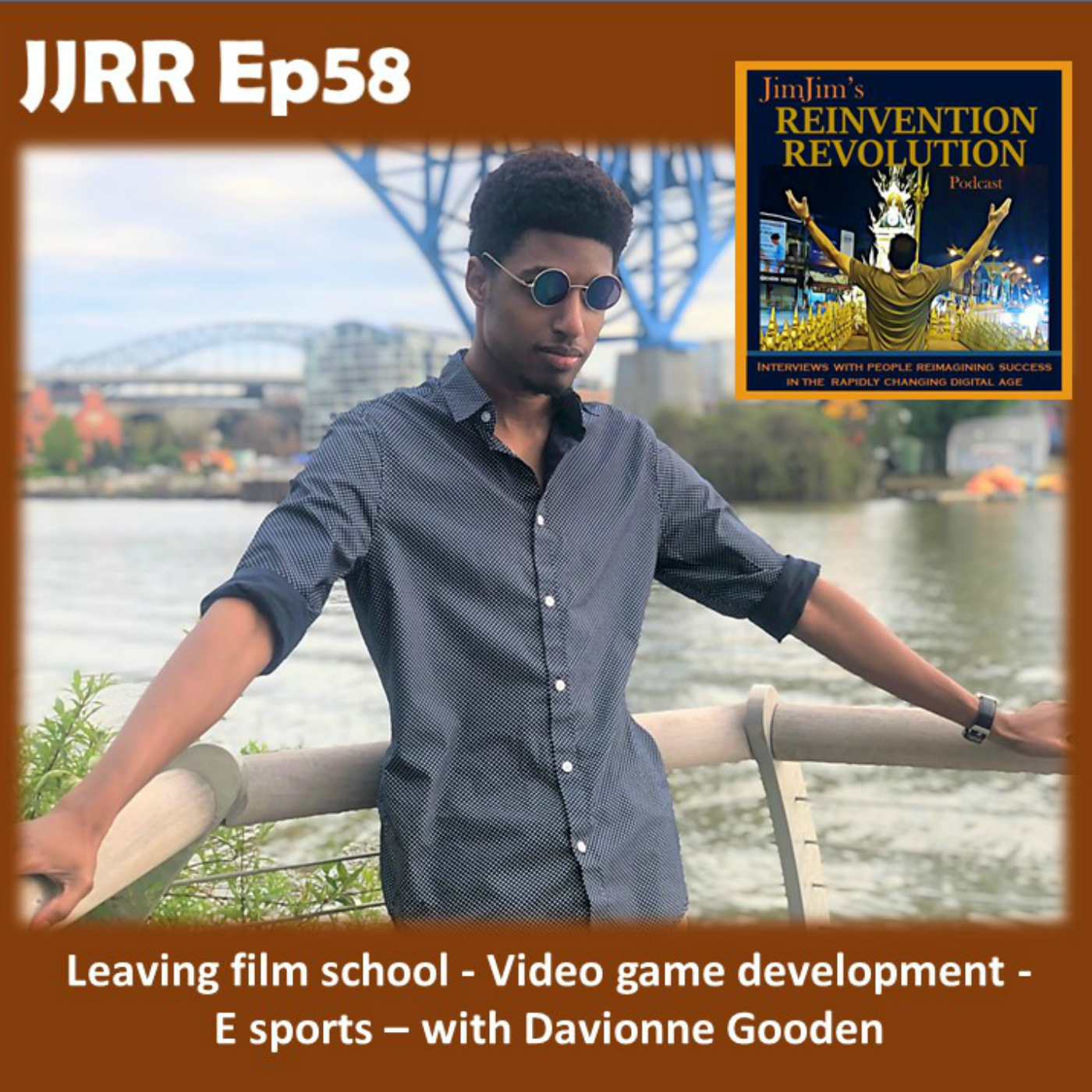 Read more about the article JJRR 58 Leaving film school – Video game development – E sports – with Davionne Gooden