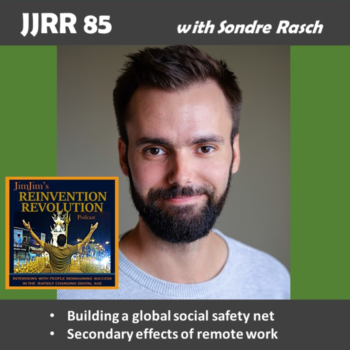 Read more about the article JJRR 85 Building a global social safety net – Secondary effects of remote work – with Sondre Rasch