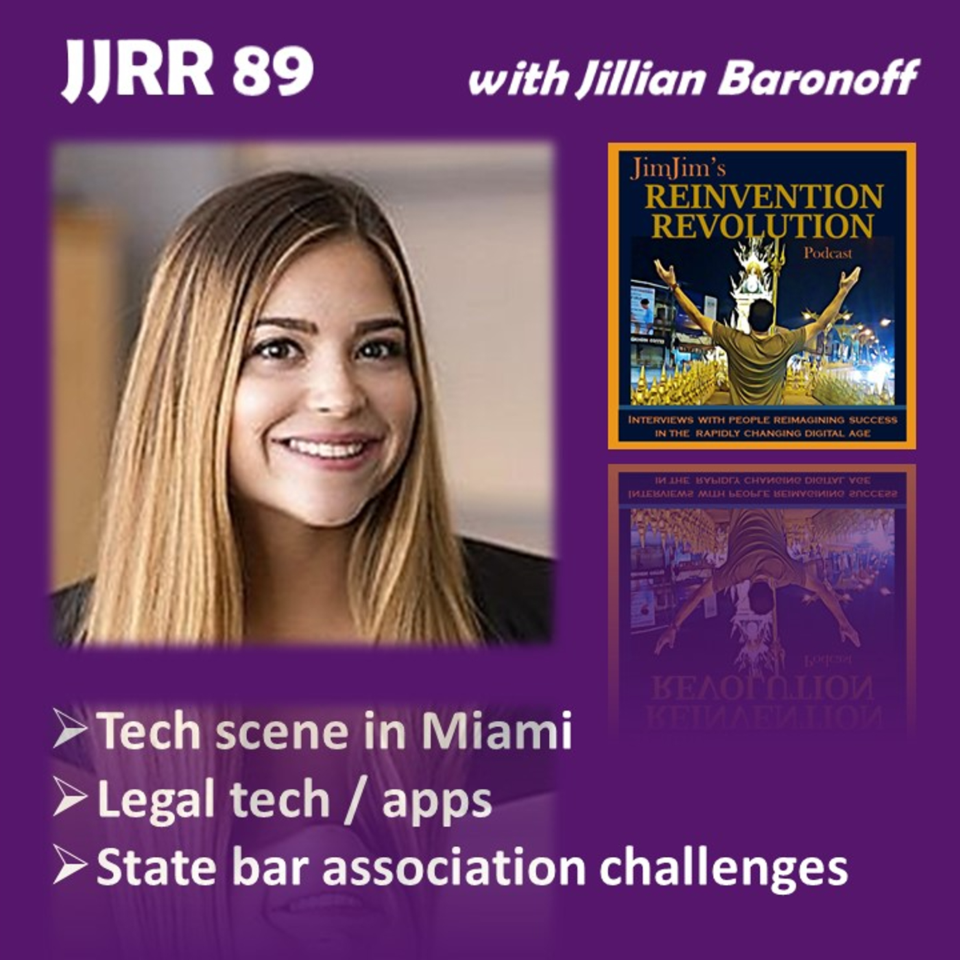 Read more about the article JJRR 89 Miami’s tech scene – Legal tech / apps – State bar association challenges