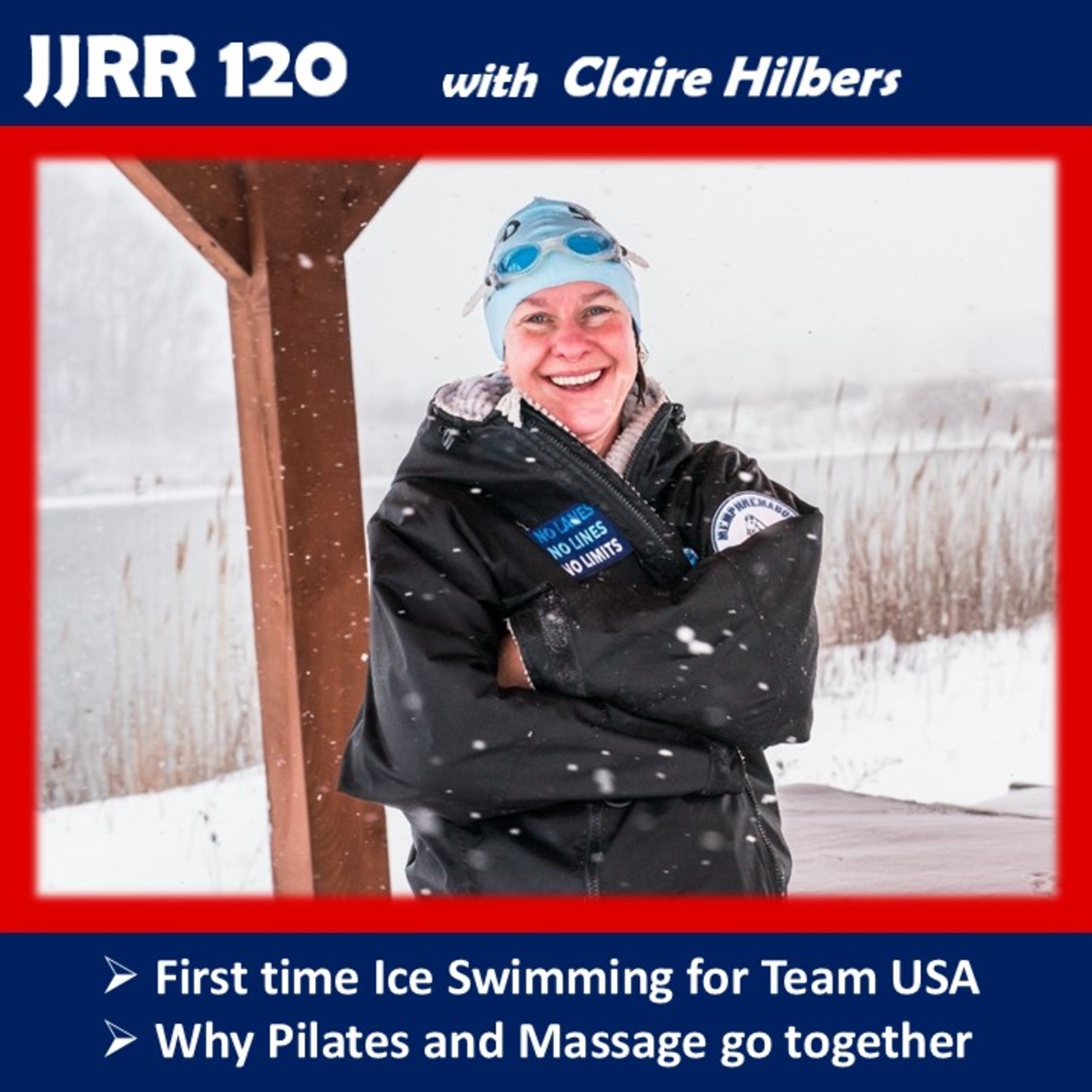 Read more about the article JJRR 120 First time Ice Swimming for Team USA – Why Pilates and Massage go together – with Claire Hilbers